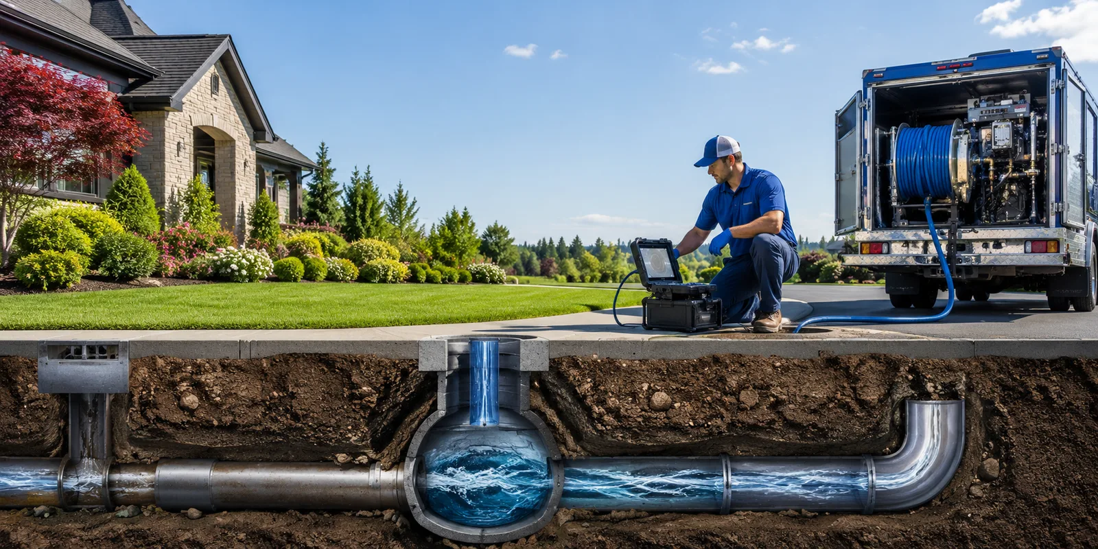 Drainage restoration information for Fort Washington, PA